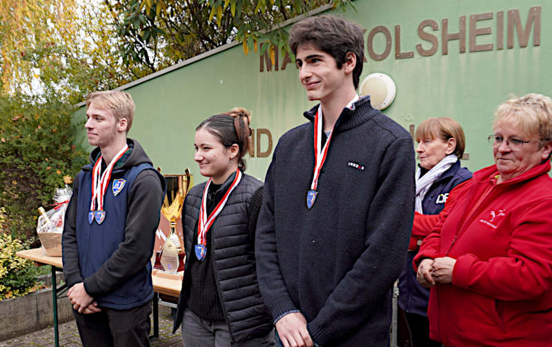 Remise des résultats en présence des responsables